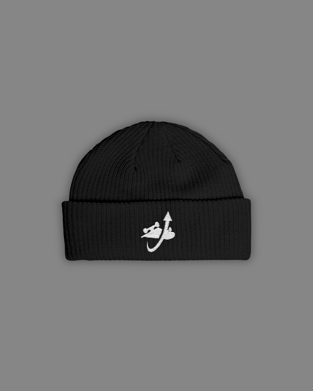 EMBROIDERED SKATEBOARD BEANIE